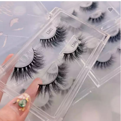 custom lashes private label mink eyelashes eyelash lashes 25mm fluffy mink eyelash lashbox packaging / 2