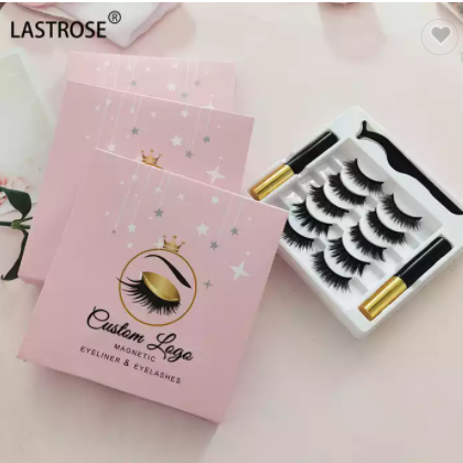 Lastrose 2022 New Eyelash Boxes Wholesale Beautiful Packaging, Fashion Magnetic Eyelash Boxes Privat / 3