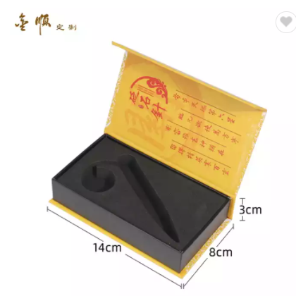 Printed services Custom Logo Yellow Paperboard gift packaging box Industrial Packaging / 3