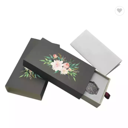 Custom your own logo sliding drawer box for cosmetic,cosmetic sliding drawer box / 3