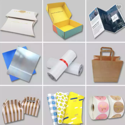 Custom cardboard paper box electronic products packaging box paper usb cable data packaging box / 2