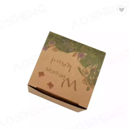 Factory Supply Foldable Kraft Paper Box Gift Packaging Box With Custom Logo / 2