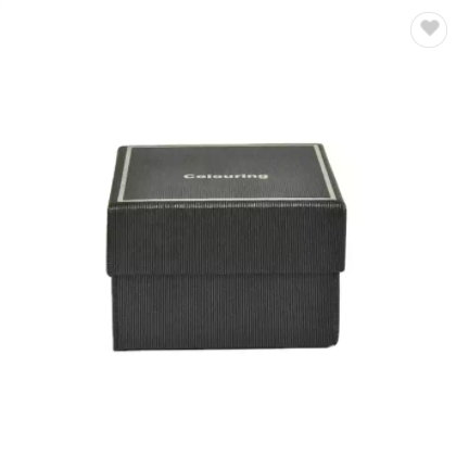 Customized Luxury Black Jewelry Box With Cardboard Jewelry Packaging Paper Gift Box / 1