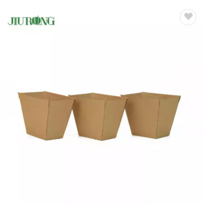 French Fries Box Fry Cup Holders Paper Popcorn Boxes Snack Kraft Paper Food Container Wedding Birthd / 1