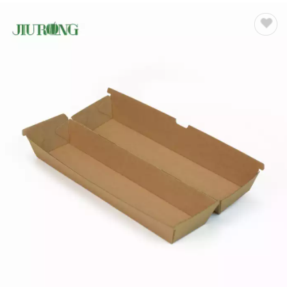 Host Sales Environmentally Friendly Degradable Custom Recyclable Paper Box for Hot Dog / 2