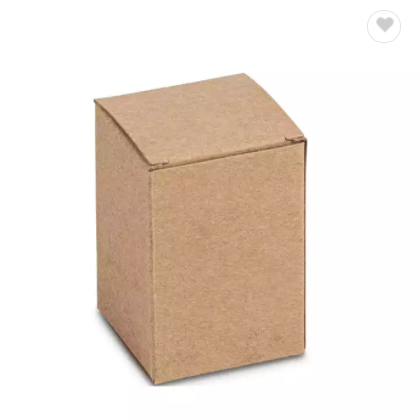 Small Tuck End Plain kraft Brown cardboard Box Packaging FSC Eco Packaging / 2