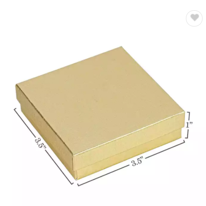 Cheap Solid Color FSC Environmentally Friendly Cardboard Kraft Paper Packaging Gift Box / 2