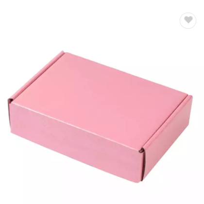 Pink Shipping Boxes FSC Kraft Corrugated Boxes For Small Business / 2