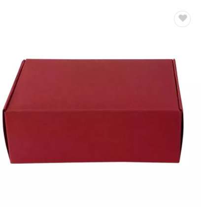 China Wholesale High Quality Custom Printed Special Paper Packaging Red Cosmetic Mailer Boxes with L / 3