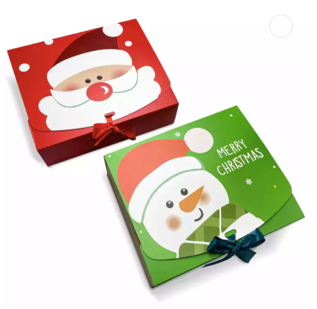 Custom Logo Paper Packaging Small Sweet Candy Paper Gift Candy Baby Box Gift Set christmas cards pac / 3