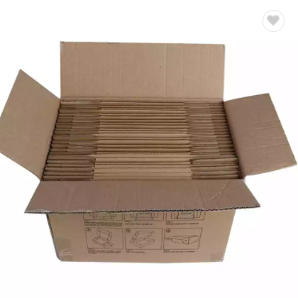 Custom Package Brown Kraft Literature Mailing Boxes 12 x 12 x 2 Inches Shipping Mailing Carton Box / 3