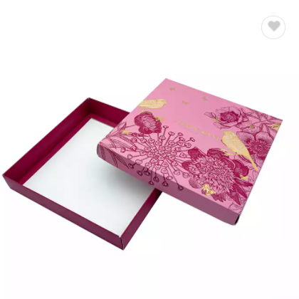 Custom Logo Pink Color Cosmetic Corrugated Packaging Mailer Box Shipping Box Paper Box / 3