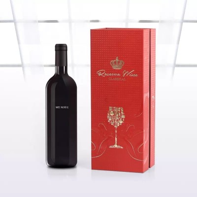 factory custom luxury wine box cardboard wine box 6 8 12 wine gift bottle box with printing