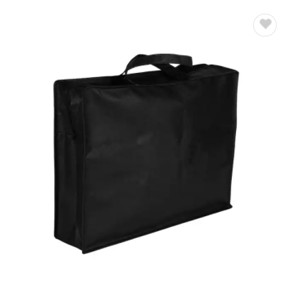 Top quality extra large reusable non woven bag with zipper and can be with your logo on it shopping  / 2