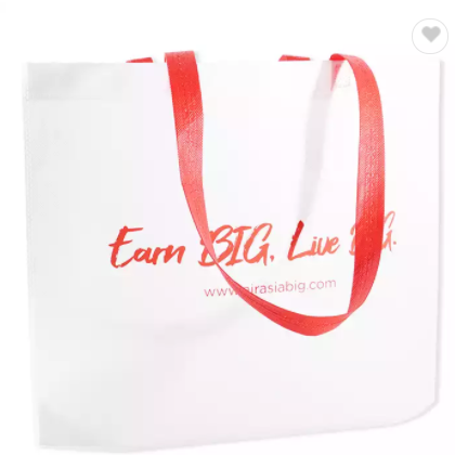 Wholesale custom reusable non woven bag custom logo shopping for garment / 2