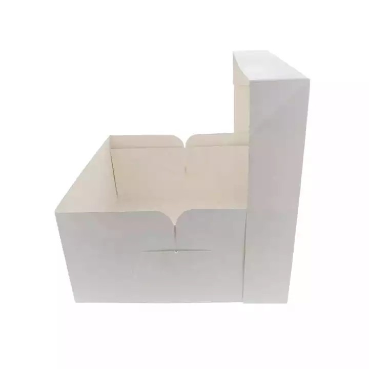 Wholesale Custom Birthday Wedding 10 X 10 X 5 12x12x6 Boxes For Cake Packing 4 6 8 10 12 14 Inch Tal / 3