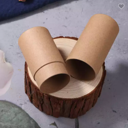 Biodegradable Kraft Tube Round Box Perfume Packaging Paper Tube / 3