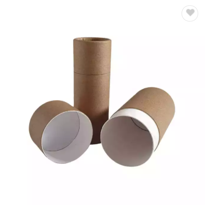 Natural Deodorant Kraft Cardboard Recyclable Paper Tube Packaging For Push Up Tube Packaging / 2