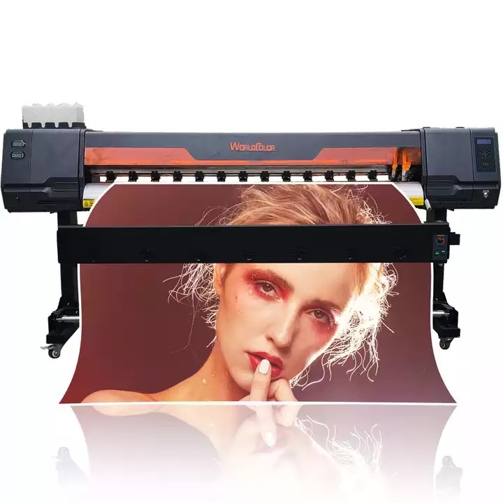 Factory cheapest price for 1.8M 6feet Eco solvent printer with Single original XP600 inkjet printer  / 2