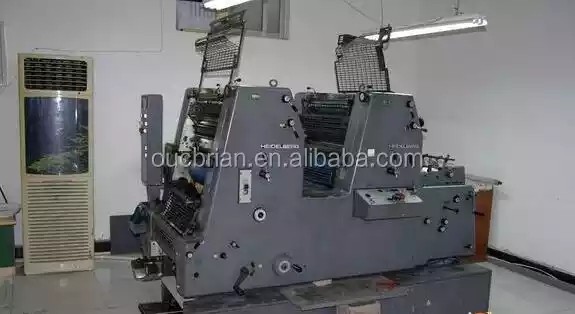 usd gto 52 heidelberg two color printing machine for magazines / 2