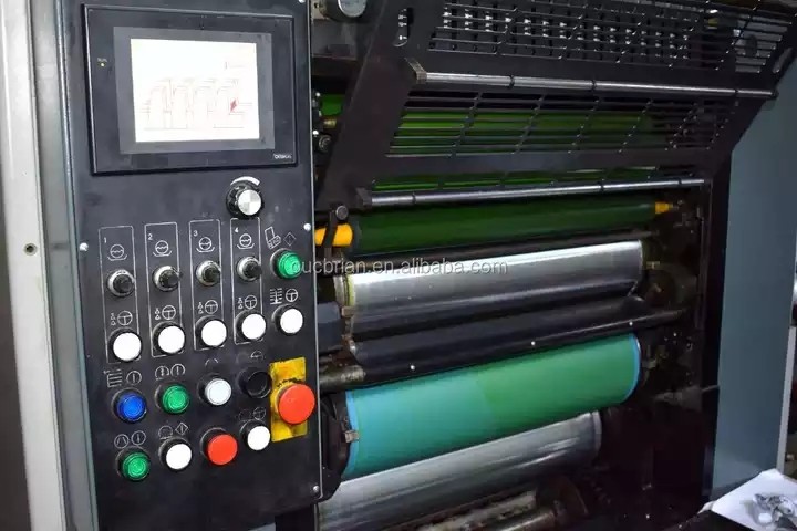 usd gto 52 heidelberg two color printing machine for magazines / 3