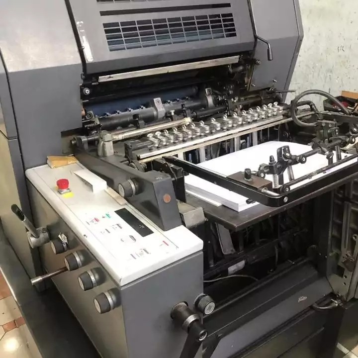 second hand heidelberg SM gto 52 offset printer for magazines / 3