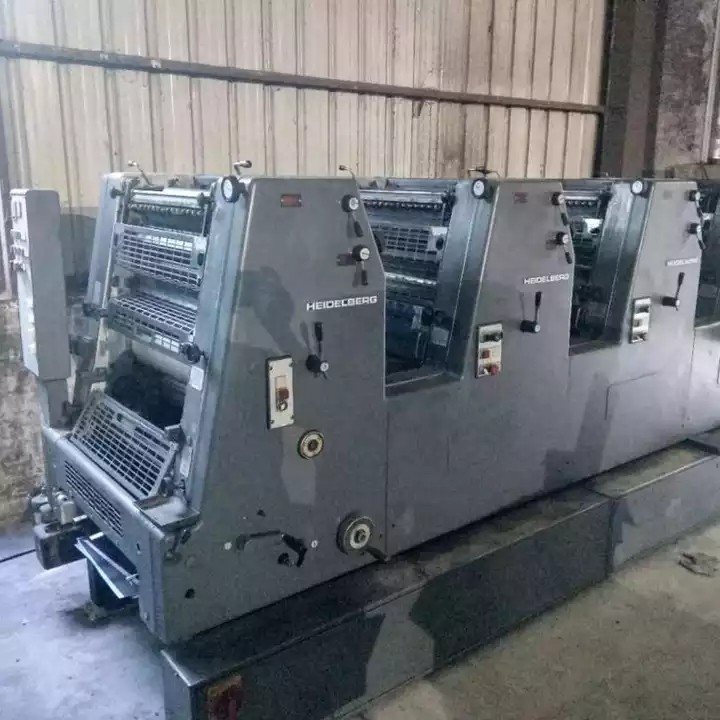 used 2 colors heidelberg gto 52 for sale / 3