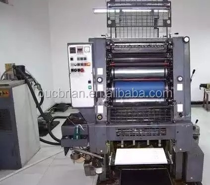 second hand heidelberg gto 52 offset printing machine for magazines / 1