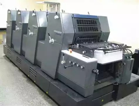 USED GERMANY heidelberg SM gto 52 offset printing machine printer for magazines / 2