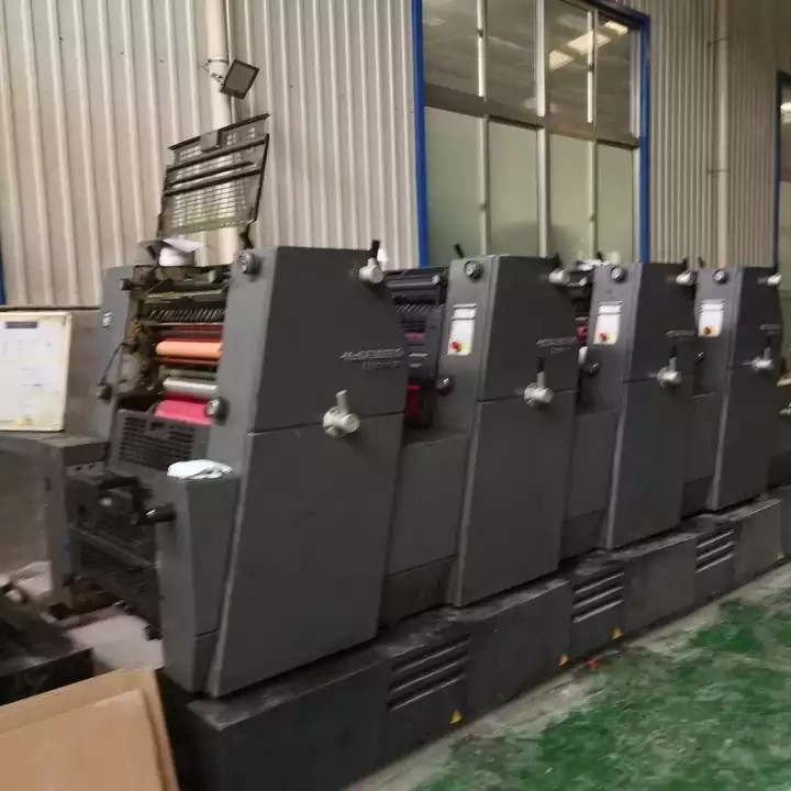 USED GERMANY heidelberg SM gto 52 offset printing machine printer for magazines / 3