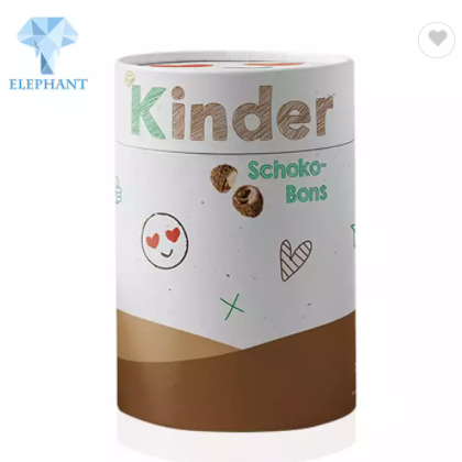 Custom Logo Kinder Round Hat Gift Box Packaging Tea Coffte Round Box / 3