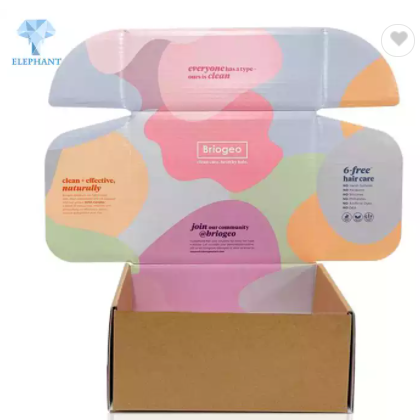 Colour Printing Paper Express Product Shipping Mailer Box Paper Box Packaging / 2