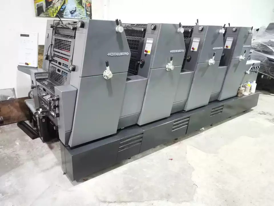 USED A2 gto 4 colour offset printing machine SM offset printer / 3