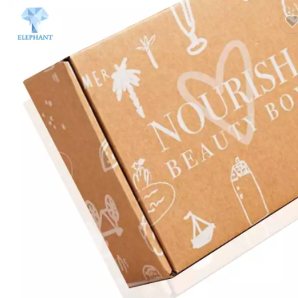 Cosmetics Packaging Wholesale Kraft Paper Boxes Eco Friendly Paper Box Packaging / 3