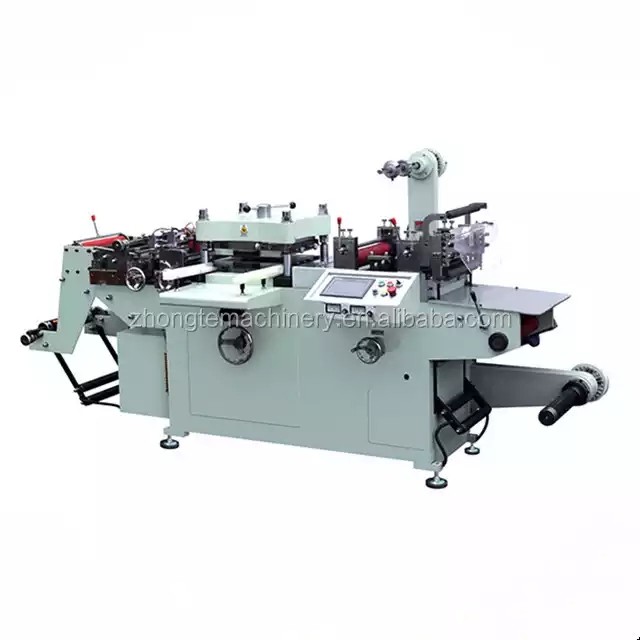 MQ-350 China Automatic Roll to Roll Adhesive Label Kiss Cut Die Cutting Machine / 1