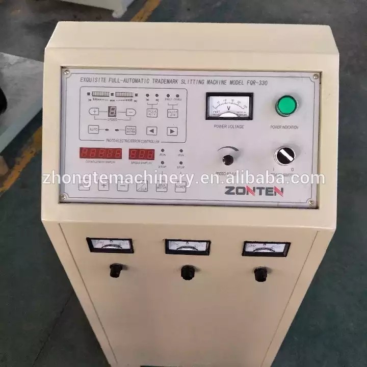 Price Blank Label Barcode Label Slitting Machine With Rotary Die Cutting / 2