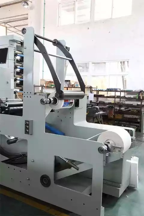 LRY Twin tower flexo printing machine 6 color 8 color for paper cup label sticker / 2