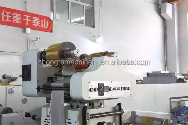 Dragon-320 paper label roll flatbed auto hot foil stamp die cutting machine with flexo print silk sc / 2