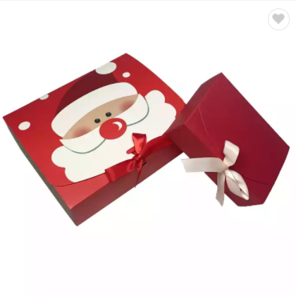 Foldable Present Packing with Lid Large Decorative Christmas Gift Box for Christmas Gift Box with Ri / 3