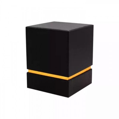 High-quality custom luxury black scented candle box reed diffuser packaging boxes candle jars packin