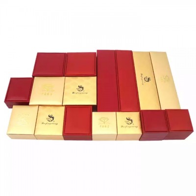 Custom Jewelry Gift Box Luxury Earring Bracelet Necklace Pendant Ring Jewelry Packaging Box With Log