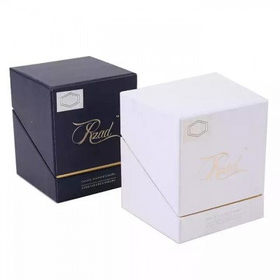 Wholesale Personalised Custom Rigid Paper Luxury Scented Tealight Candle Box Packaging Gift boxes fo