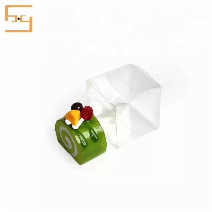 Customizable Clear Hard Plastic PET Cupcake Boxes, Cake boxes / 1