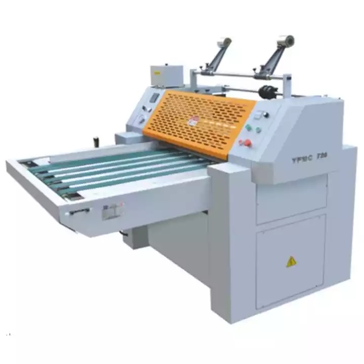 YFMC-1200B Manual Paper Feeding Pre-Glued Glue-Less Film Lamination Machine / 1