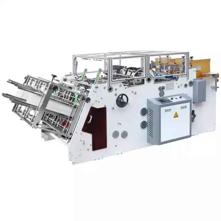 PRY-D1200 Automatic Paper Carton Fried Chicken Potato Chip Box Erecting Forming Making Machine / 1