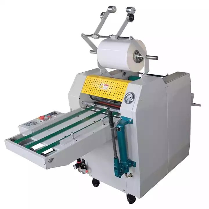 FM-390C Hydraulic Heavy-Duty Semi-Auto BOPP Thermal Film Laminator / 2