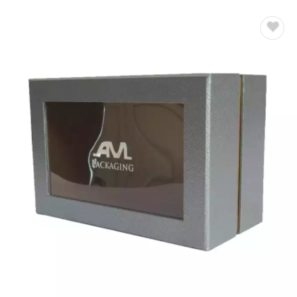 with window Professional luxury printing custom logo package gift box emballage colis / 1