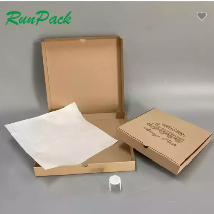 Pizza box disposable custom delivery corrugated paper pizza box / 2