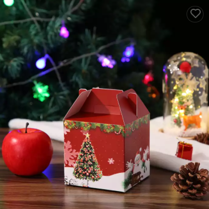 food packaging paper box Christmas pineapple wrapping paper box apple wrapping paper box / 3