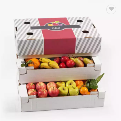 Cherry Grapes Fruit Box Packaging Cardboard Fruit Packaging Fruit And Vegetable Carton Box Corrugate / 3